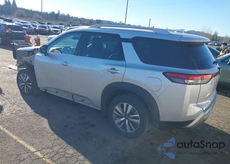 2025 Nissan Pathfinder Sl 4Wd z USA, uszkodzony, nr VIN 5N1DR3CC3SC252174